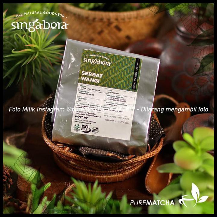 

Singabera - Serbat Wangi 100Gr Red Ginger Tisane Wedang Jahe Rempah