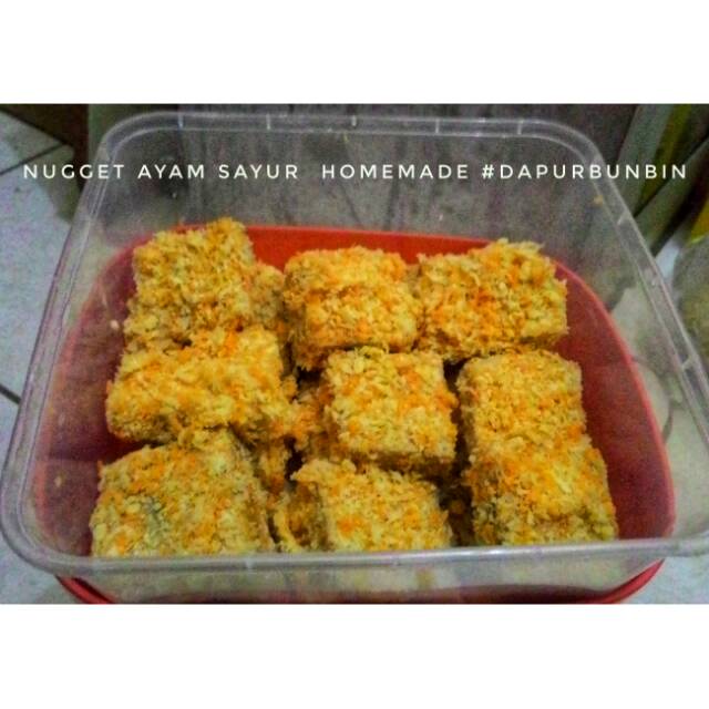 

Nugget Ayam Sayur Homemade