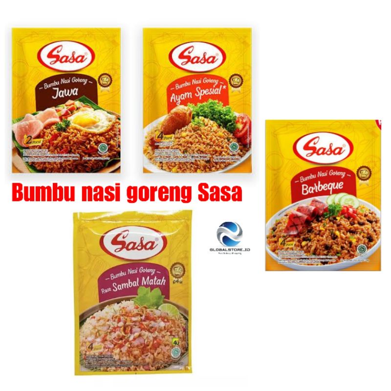 sasa bubuk nasi goreng ayam special / jawa / bbq 20gr