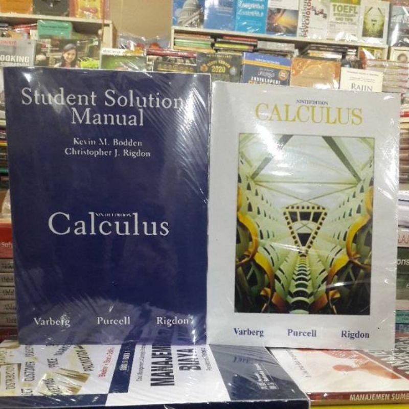 CALCULUS NINTH EDITION + SOLUTION MANUAL BY VALBERG PURCELL RIGDON