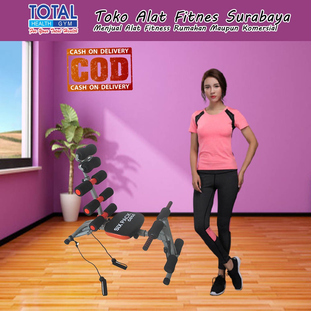 SALE Six Pack Care Total Fitness, J Toner, Bangku Sit Up, Sit Up Bench Total