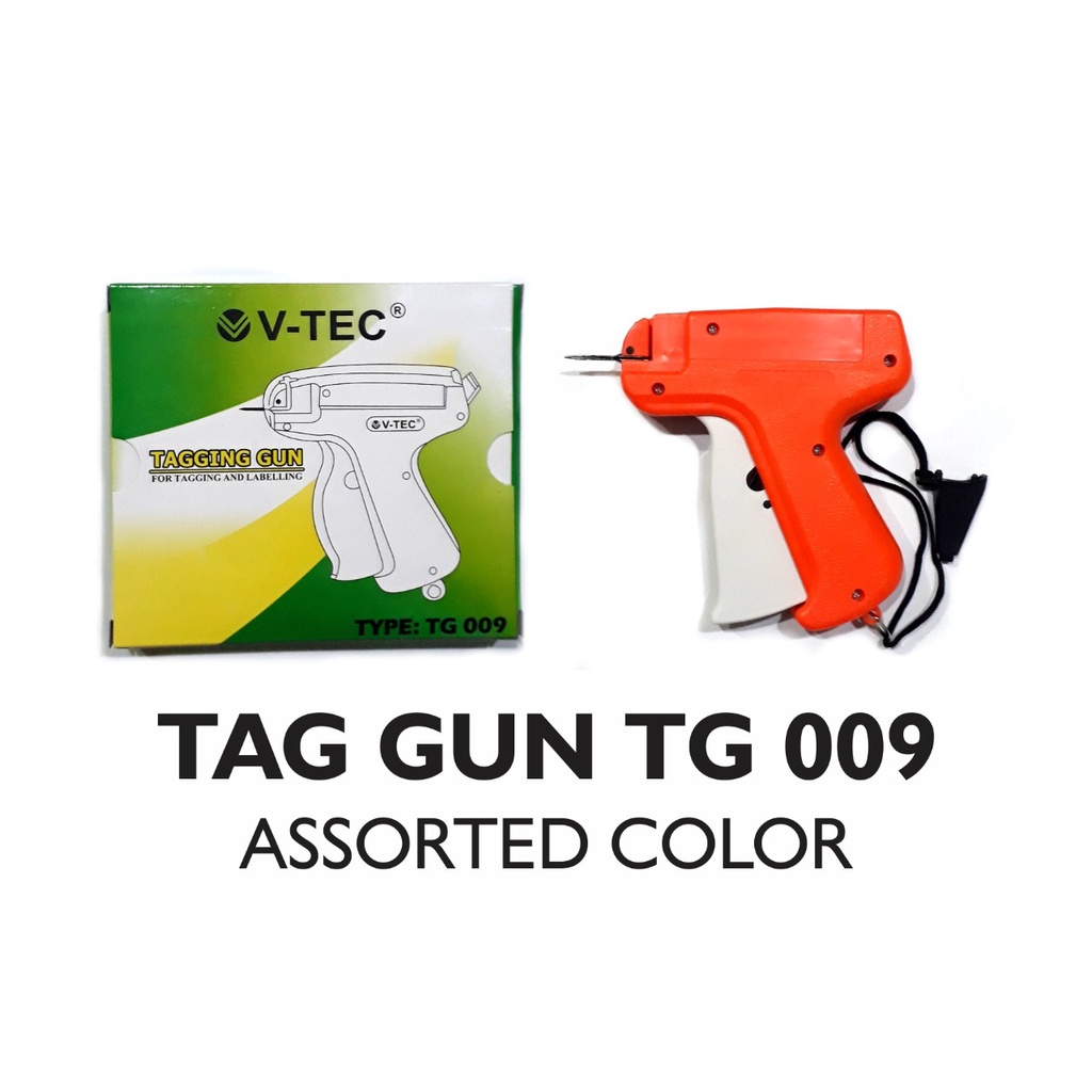 Tagging Gun -Tag gun V-Tec TG 009 - Label Tag - Alat Label Baju - Alat Tembak Label Taggun