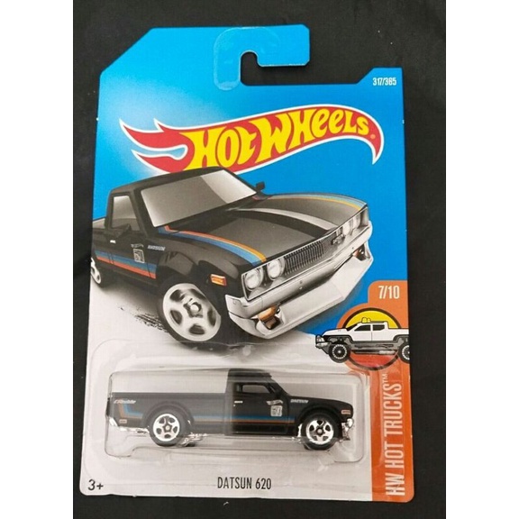 hotwheels DATSUN 620 hitam HW HOT TRUCKS