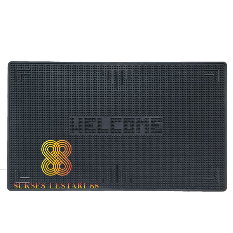 Keset Karpet Karet Anti Slip Welcome - 186