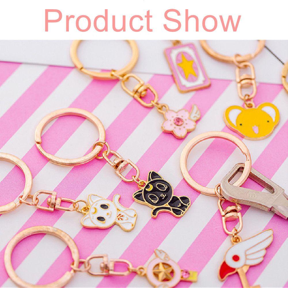 Preva Key Girly Heart Pendant Gantungan Kunci Logam