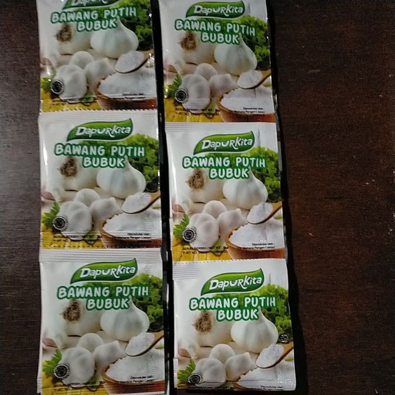 

Dapur Kita Bawang Putih Bubuk Sachet 5 pcs