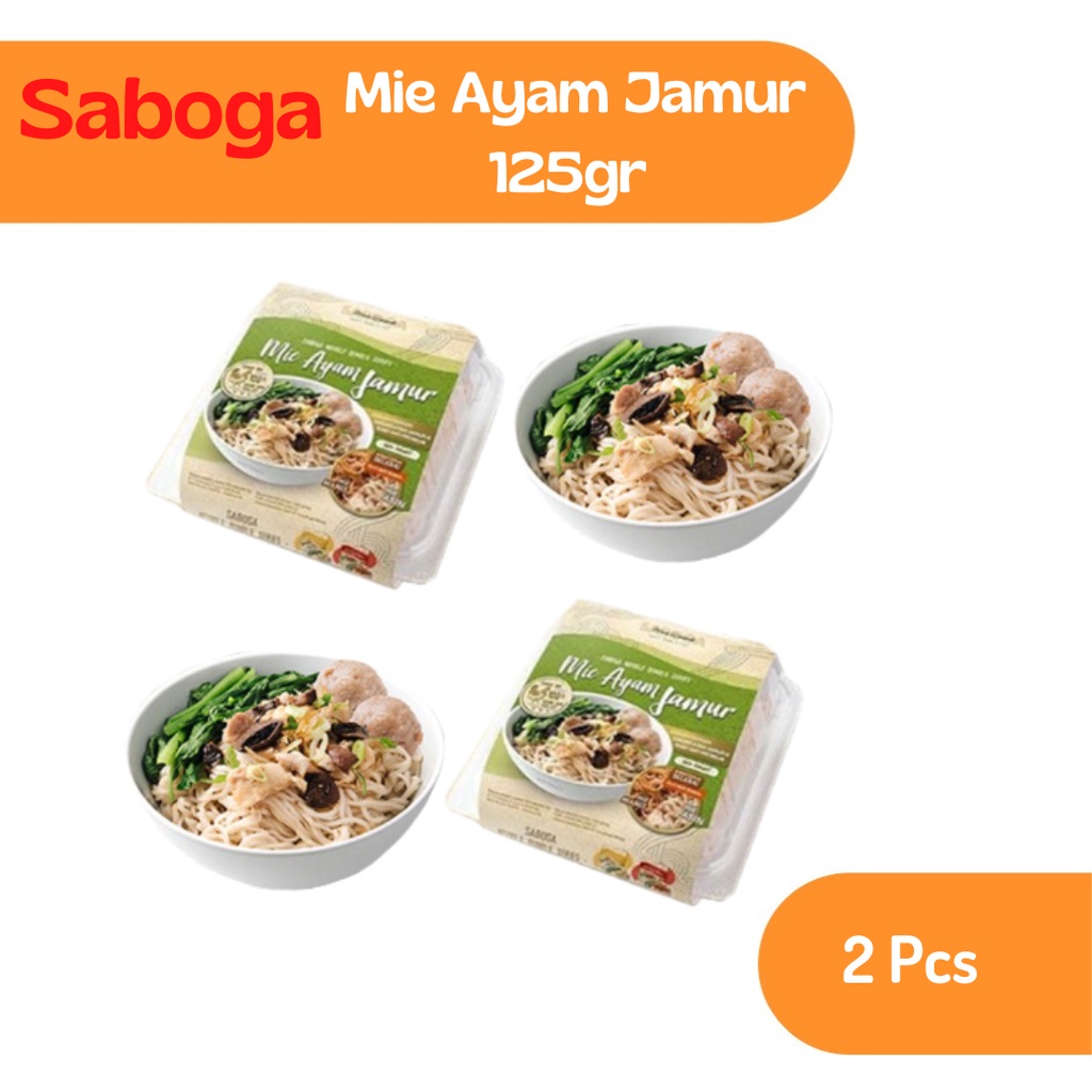 

Saboga Mie Ayam Jamur 125gr | Bundling 2