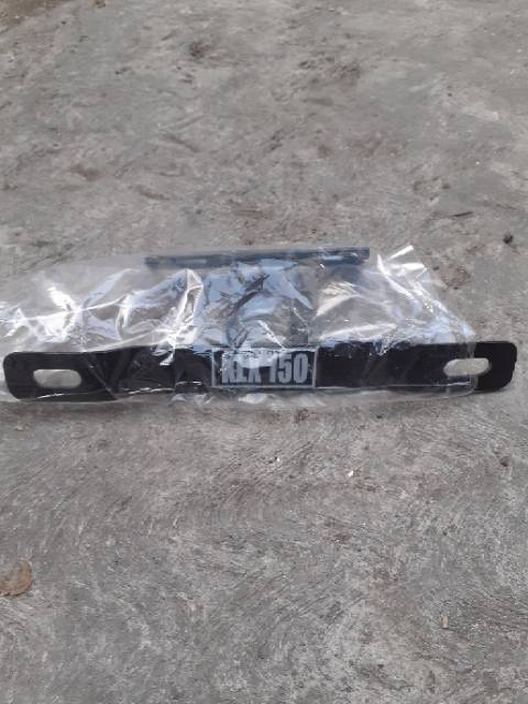 Dudukan Plat No KLX 150 Depan Belakang