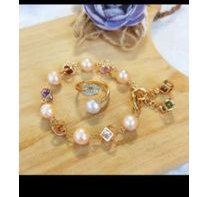 Gelang Mutiara Lombok Asli || Set Gelang Mutiara Lombok || Gelang dan Cincin Mutiara || Mutiara Air 