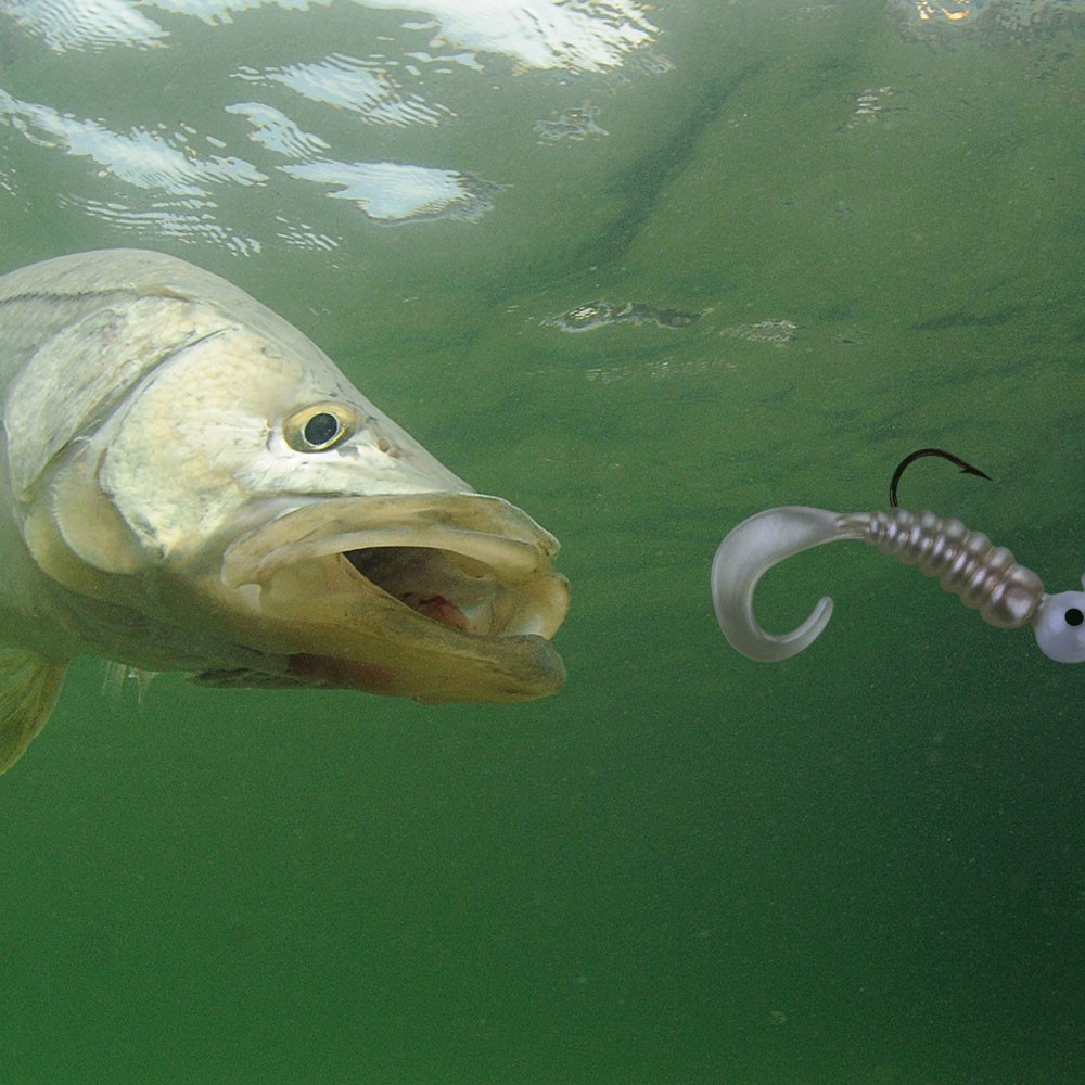 HENGJIA 7PCS/Bag Soft Fishing Lure Umpan Pancing Jigs Hooks Kail Freshwater Ikan Bass Silicone Swimbait Tackle