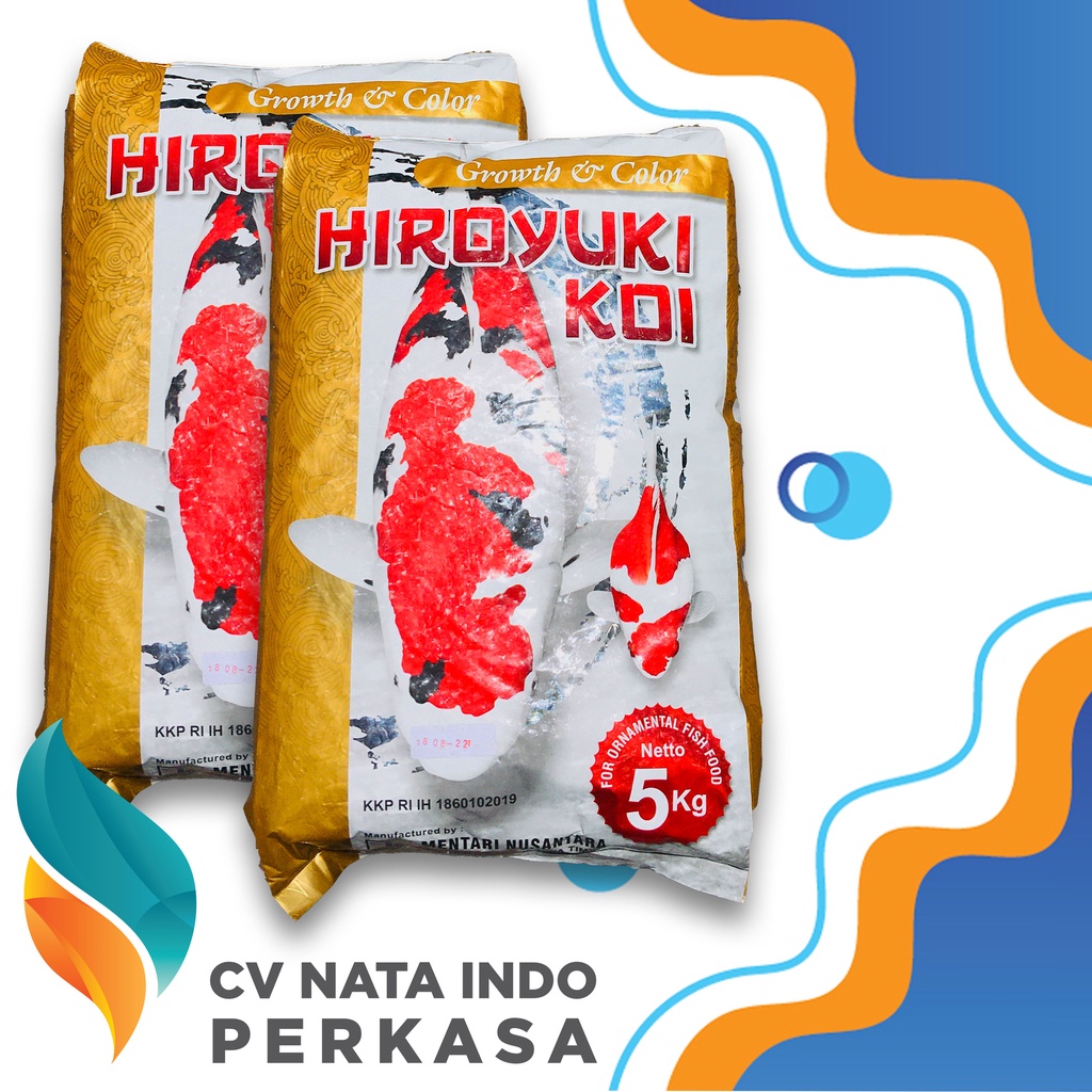 PAKAN KOI - HIROYUKI KOI - GROWTH & COLOR 5 KG