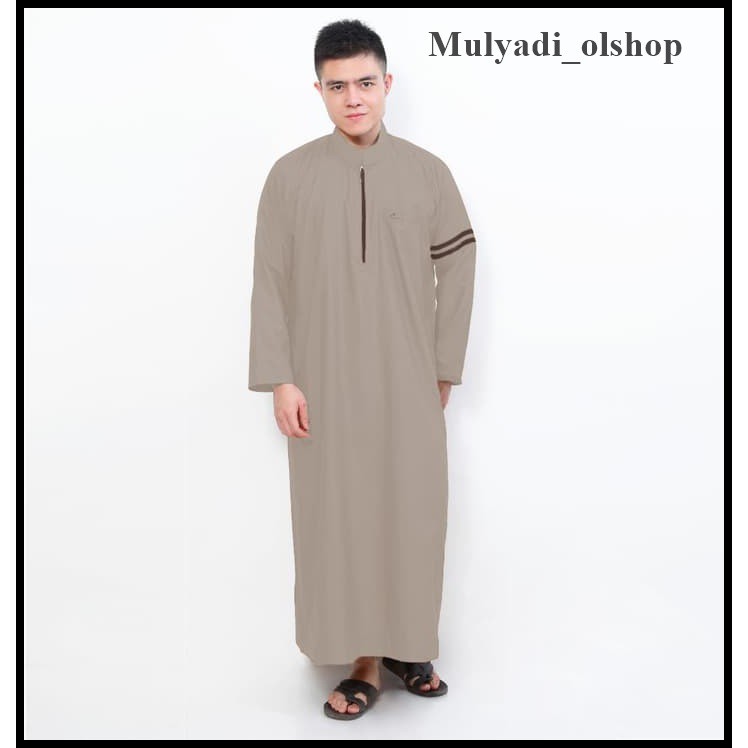 baju muslim/baju muslim pria/pakaian muslim/gamis/gamis pria/lengan panjang