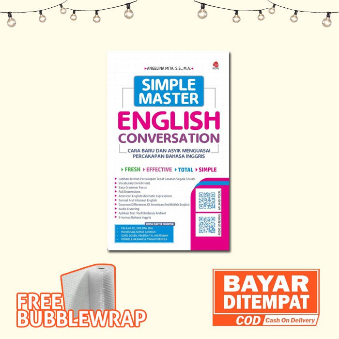PAKET 3 BUKU SIMPLE MASTER GRAMMAR, CONVERSATION, & CRUCIAL WORDS Belajar Bahasa Inggris English-3