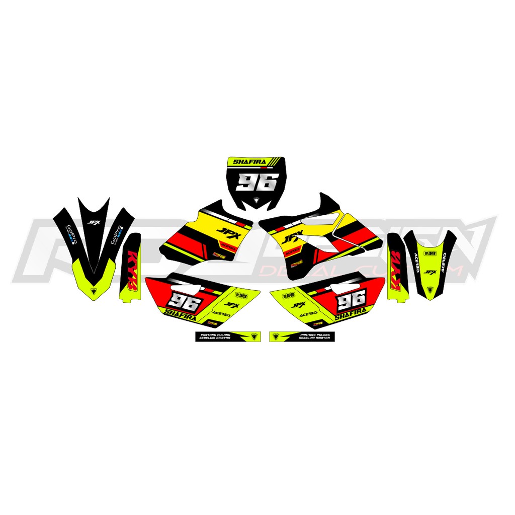 DECAL YZ 85 NEW-008 (IJO STABILO)