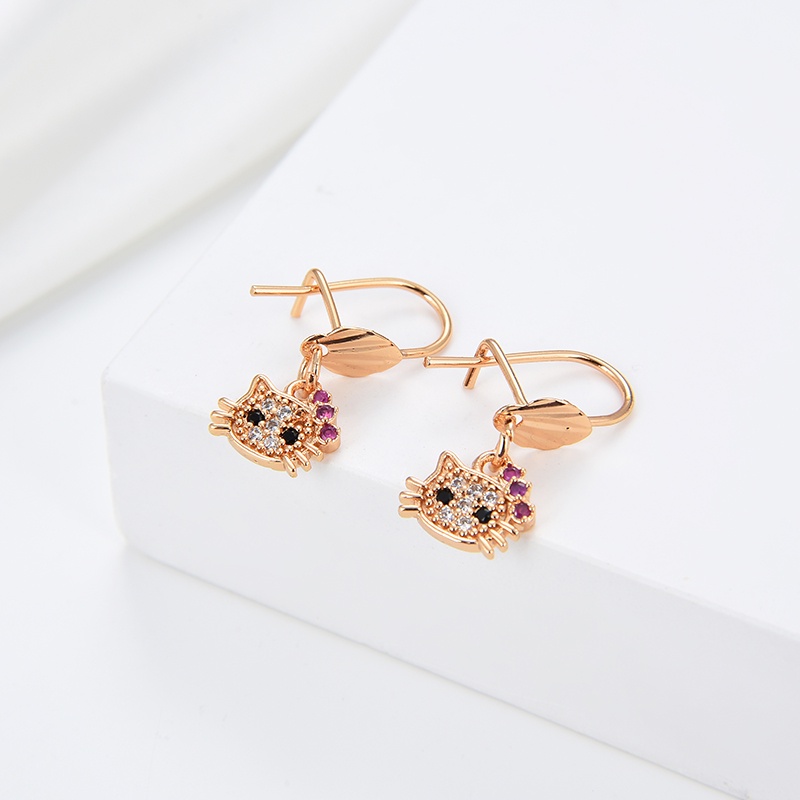 anting titanium wanita emas muda anti karat dewasa tusuk korea asli panjang dan luntur korea style selamanya dewasa 16-24e