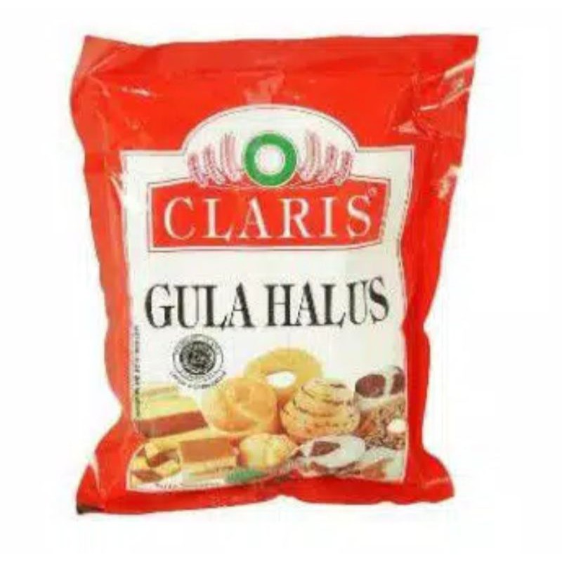 

Gula halus Claris 250gram