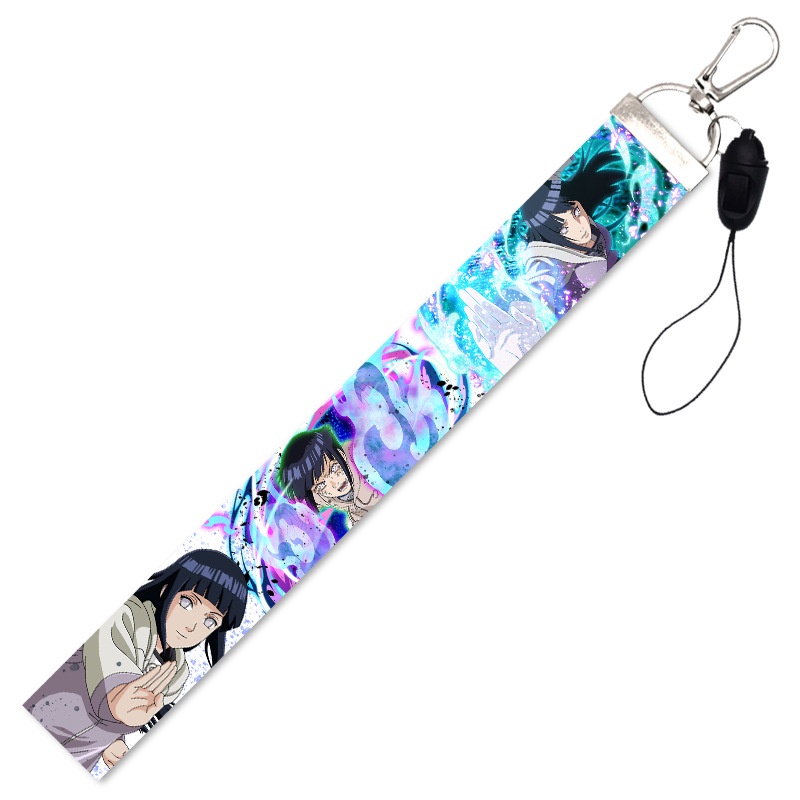 Kalung Tali Dengan Liontin Hinata Ninja Dapat Dilepas