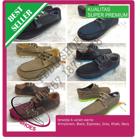 Sepatu Casual Crocs Stretch Sole Lace (GROSIR dan ECERAN)
