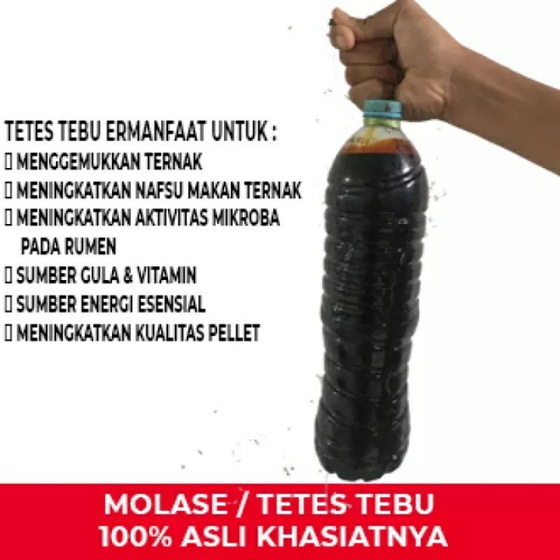

MOLASES TETES TEBU MURNI NETTO 2KG MURAH MERIAH