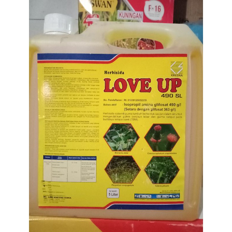 HEEBISIDA LOVEUP 490SL 5 LITER