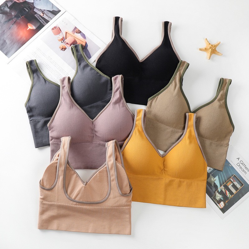 Arbelacloth - Lola Lowback Bralette / busa tebal tanpa kawat bra sports