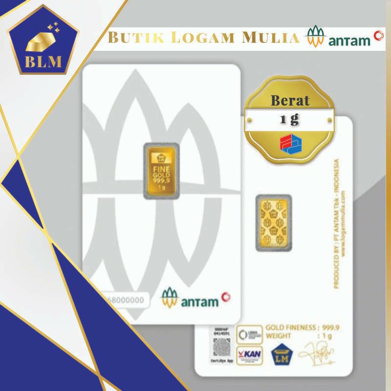 Logam Mulia Antam 1 gram