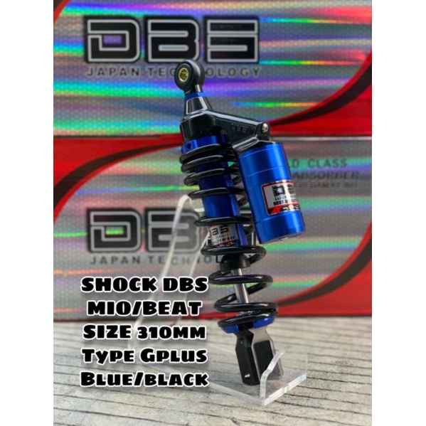 Shock shockbreaker tabung 310mm G PLUS ORIGINAL DBS Mio Beat Scoopy Xeon soul GT Mioj Mio m3 FOURSIX_46