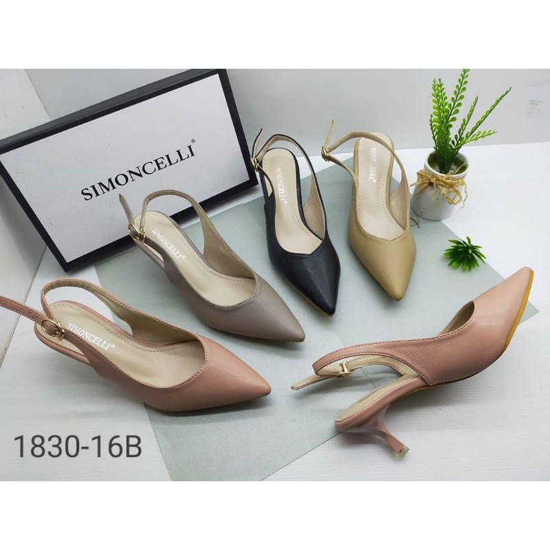 Simoncelli/ sepatu heels wanita import/ sepatu tumit/ sepatu heels import