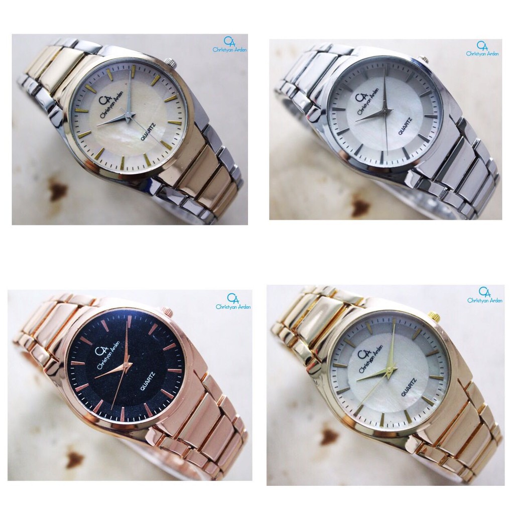 JAM TANGAN CHRYSTIAN ARDEN STAINLESS SR 07