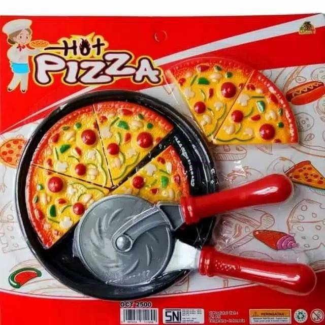 Mainan Anak Pizza Potong Set Hot Pizza OCT-2500