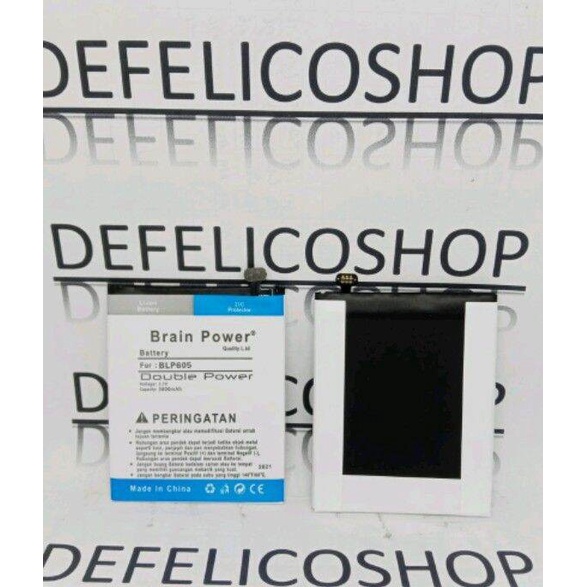 BATRAI BATRE OPPO DOUBLE POWER  F1 / F1F / NOTE 7 / A33 /  BLP605  BLP 605 5800MAH ORIGINAL