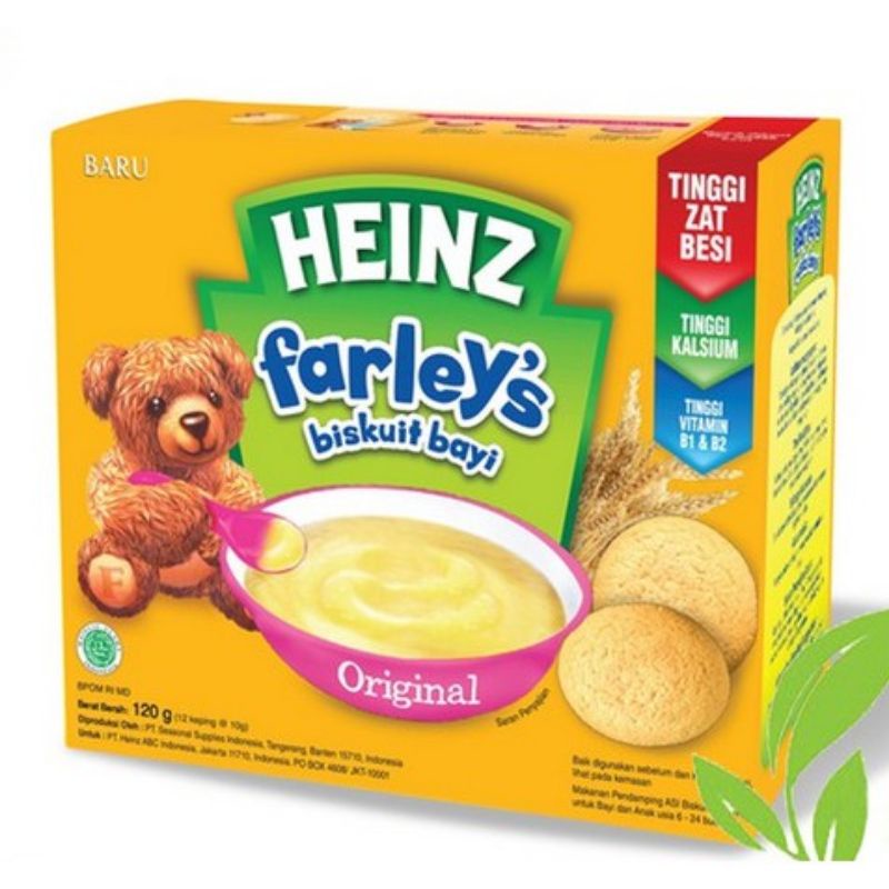 Heinz Farley's Biskuit Bayi Heinz Farley Biskuit Farleys Snack Bayi