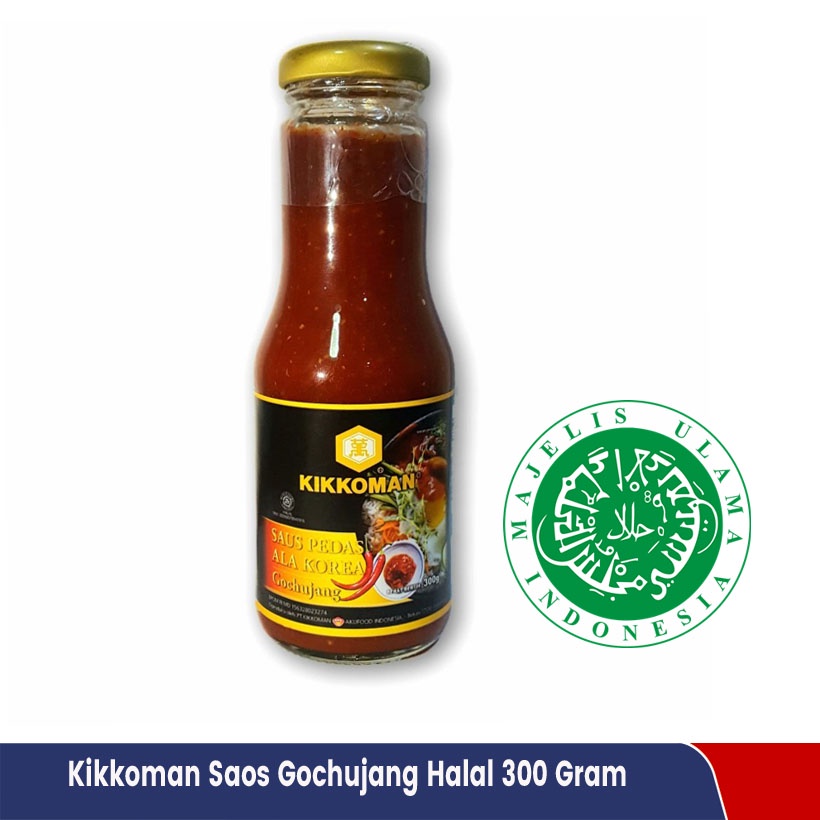 

Saus Gochujang Halal Kikkoman 300 Gram Saos Pedas Korea