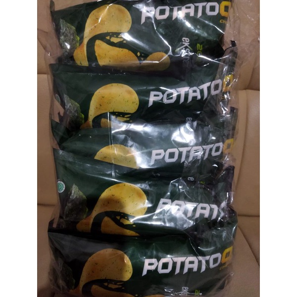 Kikoya PotatoQ Chips 28 gr isi 10/rcng