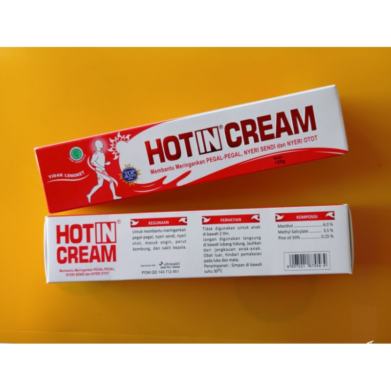 Hot In Cream 120gr/Hot In Cream Putih 120gr/Hot In Cream Original 120gr