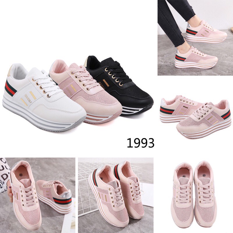 RESTOCK! Sepatu Wanita Import Wedges Fashion Shoes #1993