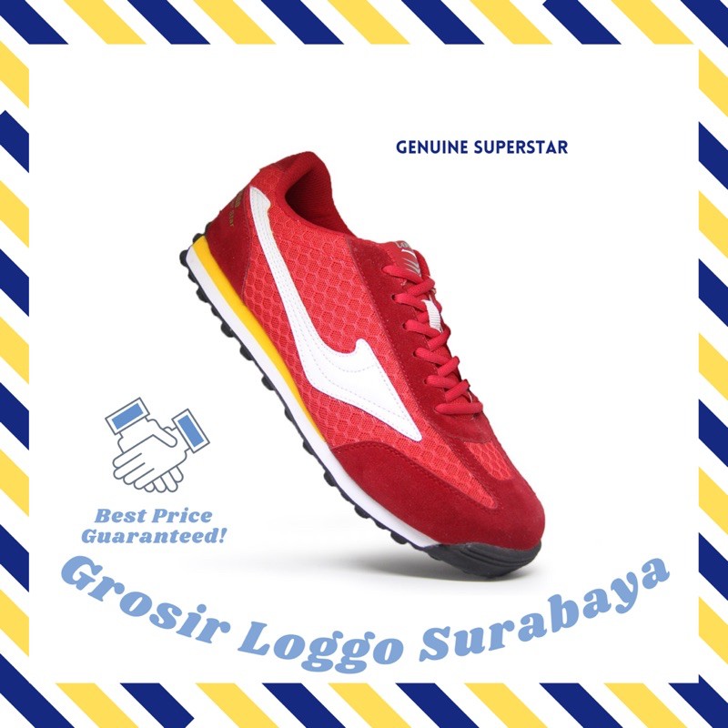 Loggo Genuine Superstar Sepatu sport dan casual
