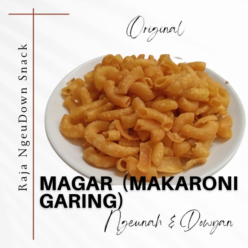 

Makaroni Garing, Original, Cemilan