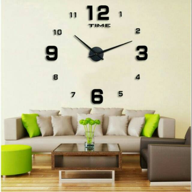 Jam dinding tempel DIY jumbo