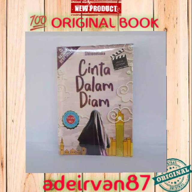 Novel CINTA DALAM DIAM Penulis Shineeminka (ORIGINAL BOOK)