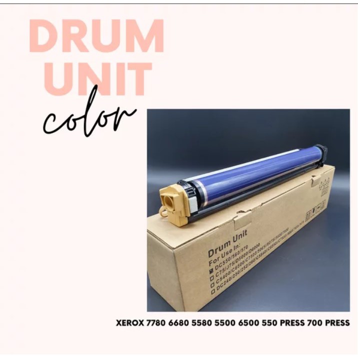 Drum Unit Color Warna Xerox 7780 6680 5580 5500 6500 550 Press 700 Press