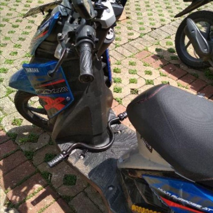 BASTEP FOOTSTEP PIJAKAN DEPAN X-RIDE 115 CC FULLSET KOMPLIT PNP COD