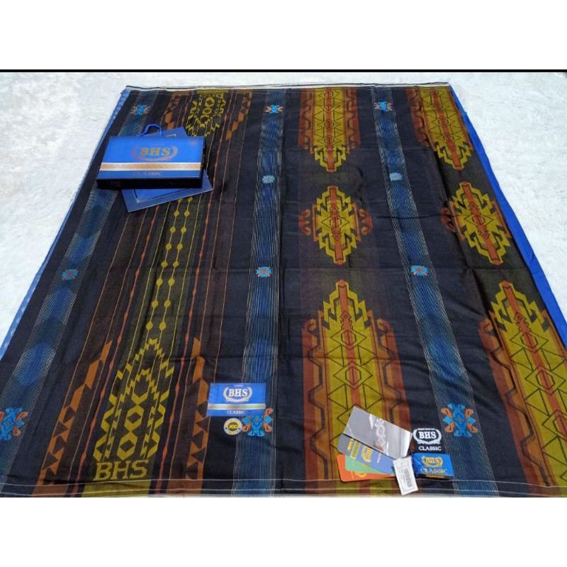 BHS CLASIC KLASIK GOLD TIPE TERTINGGI DI KELAS NYA ORIGINAL TENUN SUTERA BAHASUAN KAIN SARUNG