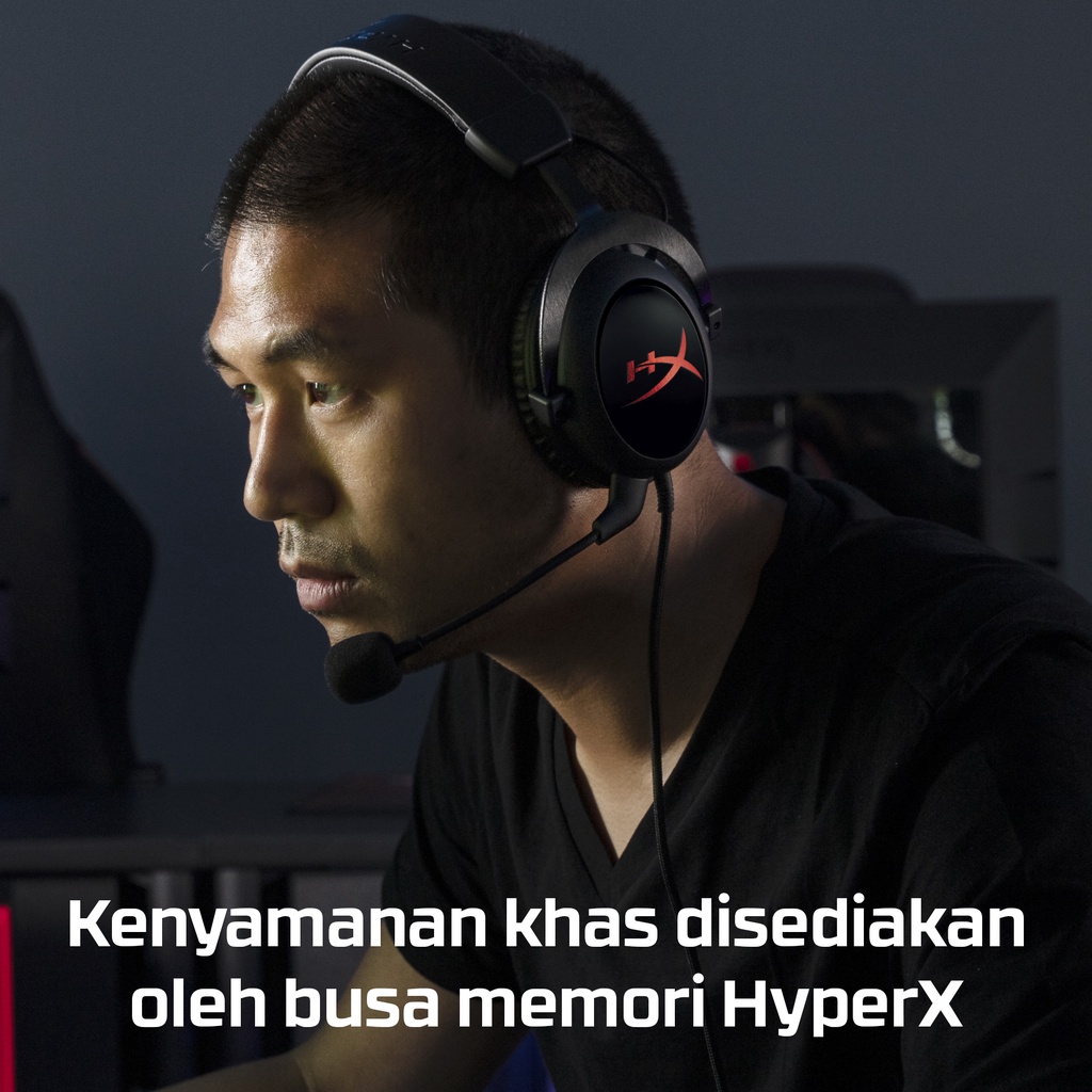 HyperX Streamer Starter Pack Cloud Core Headset &amp; Solocast USB Mic