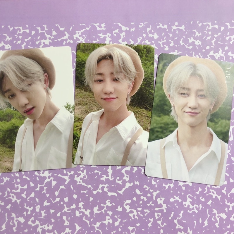 SEVENTEEN The8 an ode hope beret photocard pc pob benefit hmv