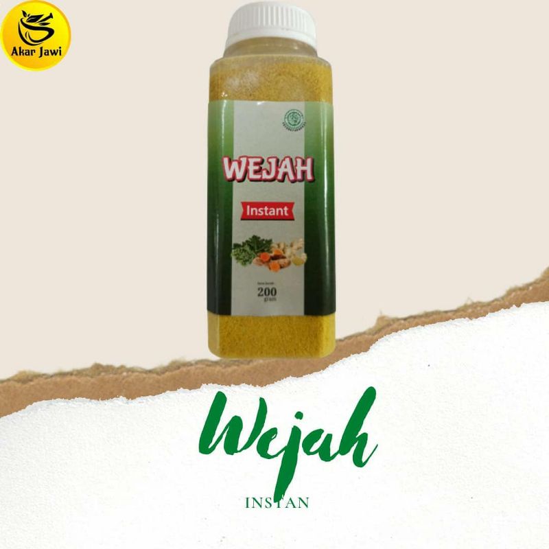 [MURAH] Jamu Instan Minuman Bubuk Tradisional | Akar Jawi WEJAH 200g