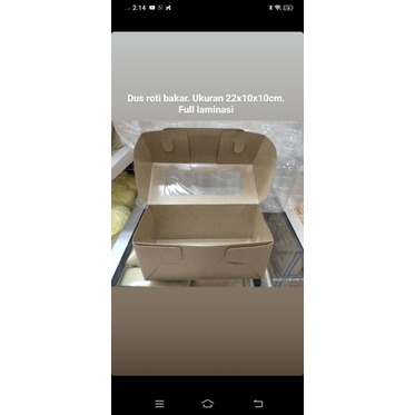 

Dus mika roti bakar 22x10x10 /5lembar