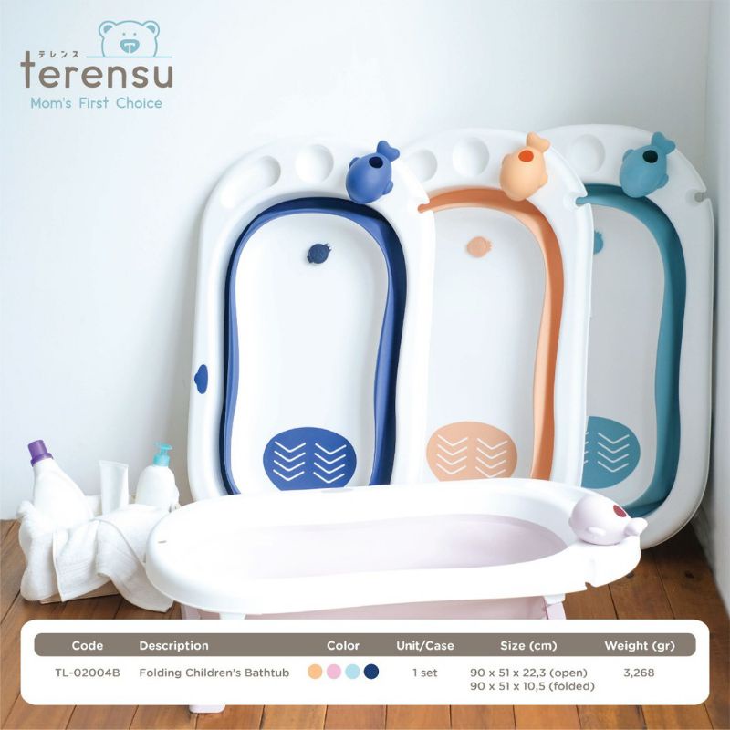 Terensu Bak Mandi Bayi / Anak Lipat / Baby Bathtub