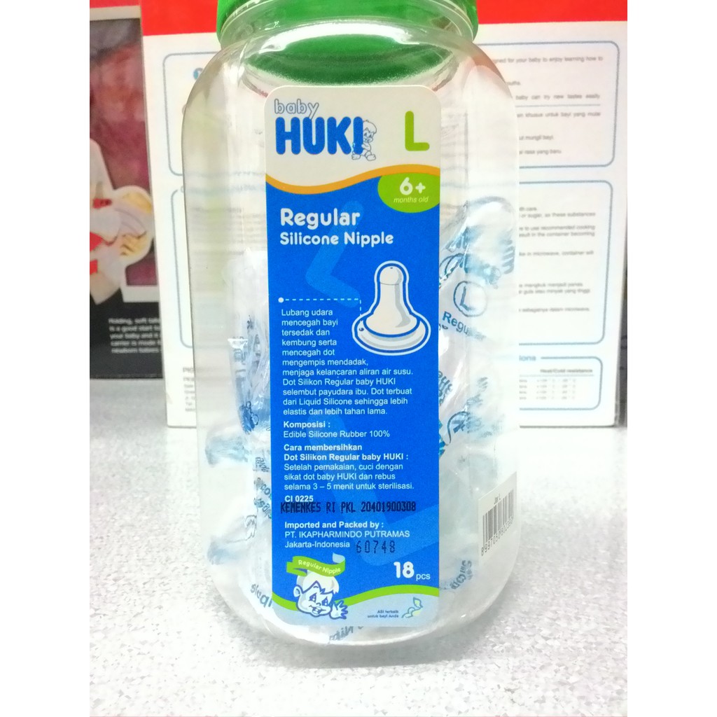 Regular Silicone Nipple Huki, Nipple Huki Biasa, Dot Huki biasa