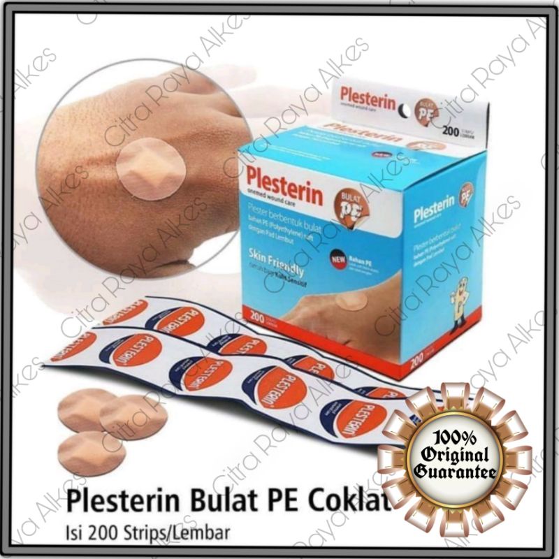 Plesterin Bulat Onemed Coklat isi 200